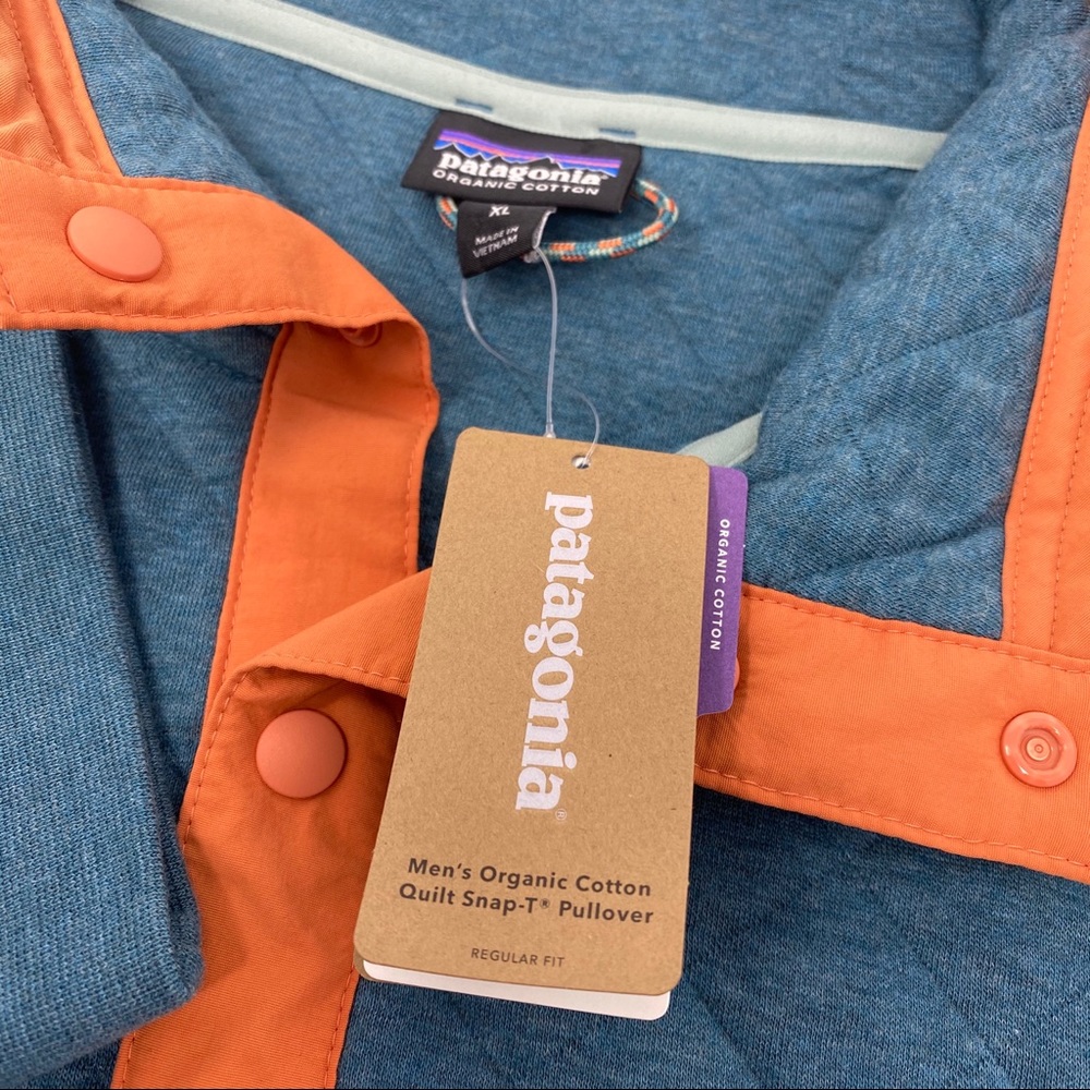 Patagonia Organic Cotton Quilt Snap T Sweater - Picture 7 of 7